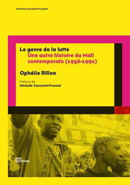 Couverture du livre Le genre de la lutte d'Ophélie Rillon.